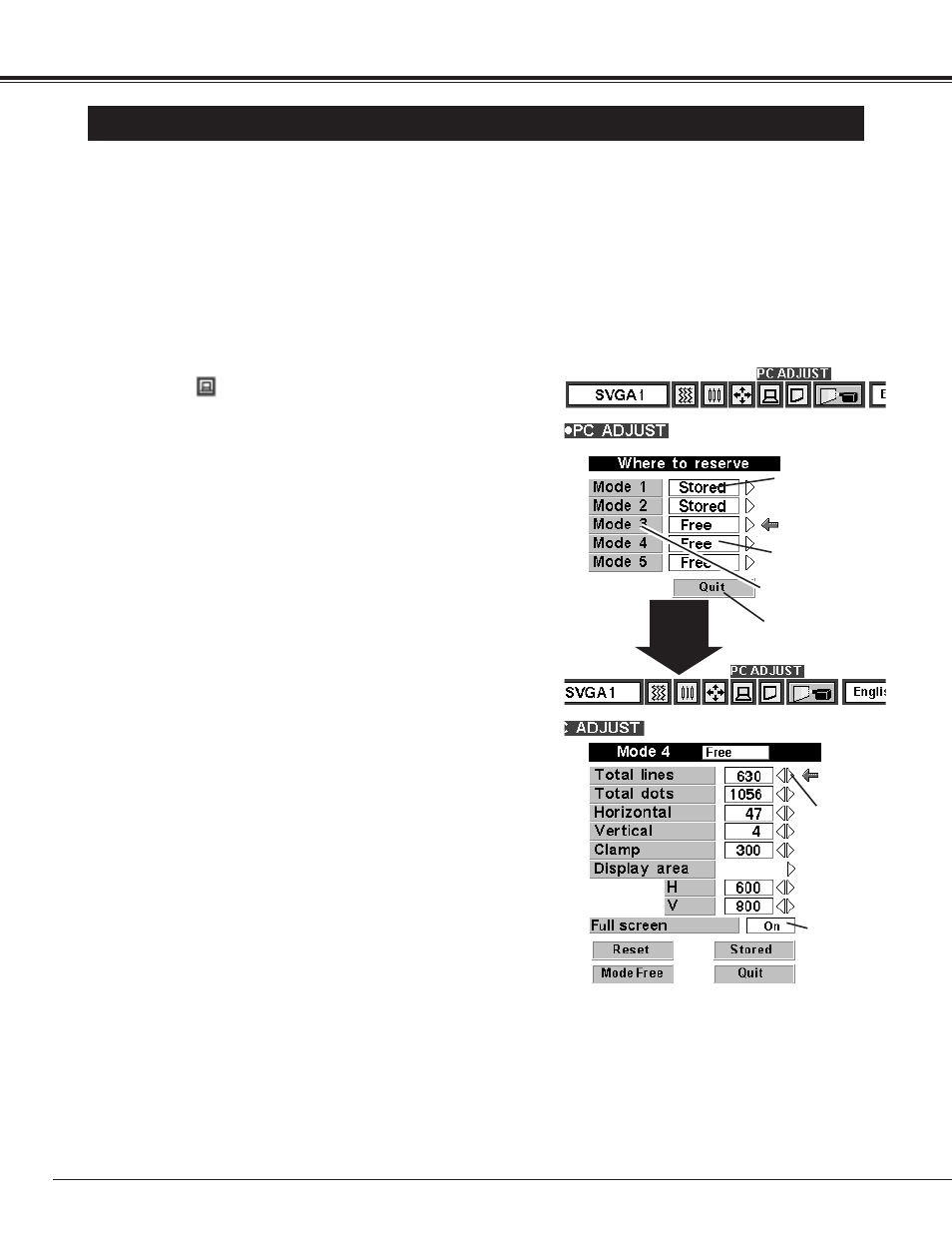 Pc adjustment | BOXLIGHT CP-13t User Manual | Page 24 / 48