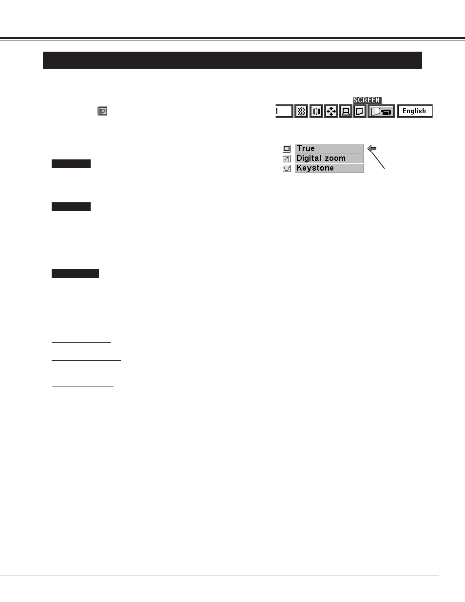 Picture screen adjustment, Computer mode | BOXLIGHT CP-13t User Manual | Page 29 / 48