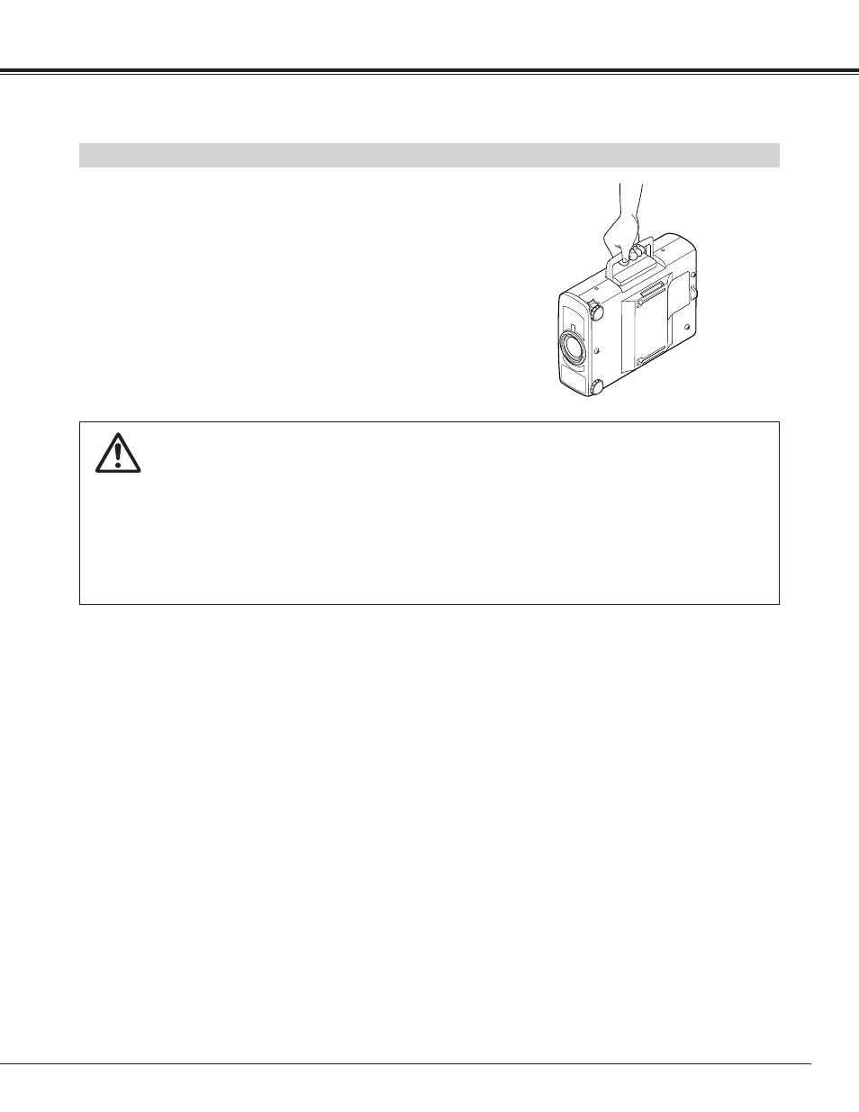 Preparation moving the projector | BOXLIGHT CP-13t User Manual | Page 9 / 48