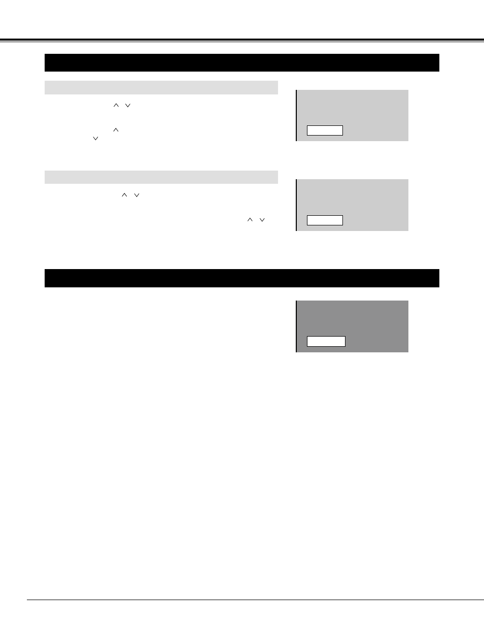 Adjusting the picture, No show function, Basic operation | Zoom adjustment, Focus adjustment | BOXLIGHT CP-14t User Manual | Page 22 / 40