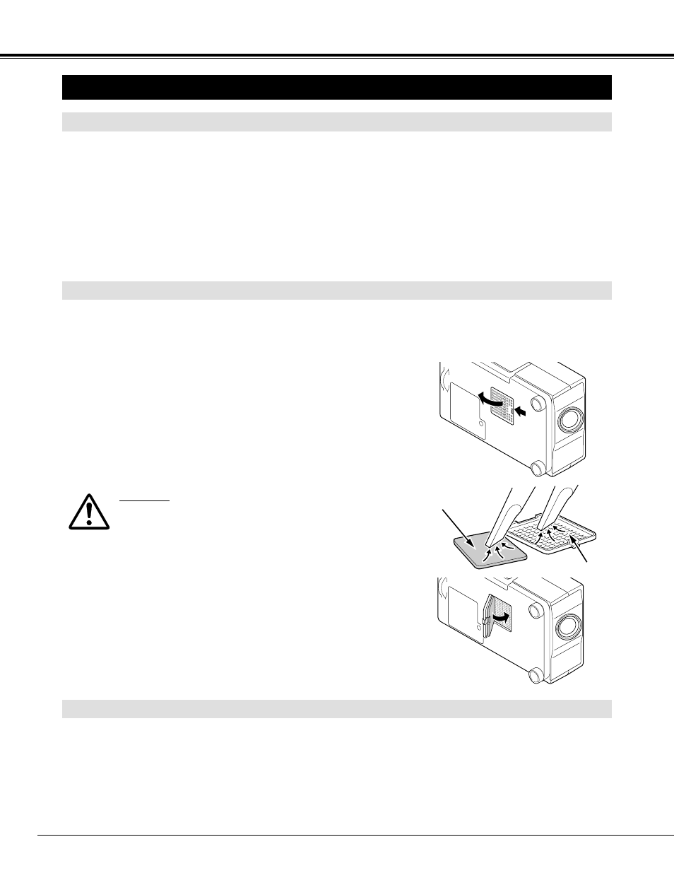 Maintenance | BOXLIGHT CP-14t User Manual | Page 34 / 40