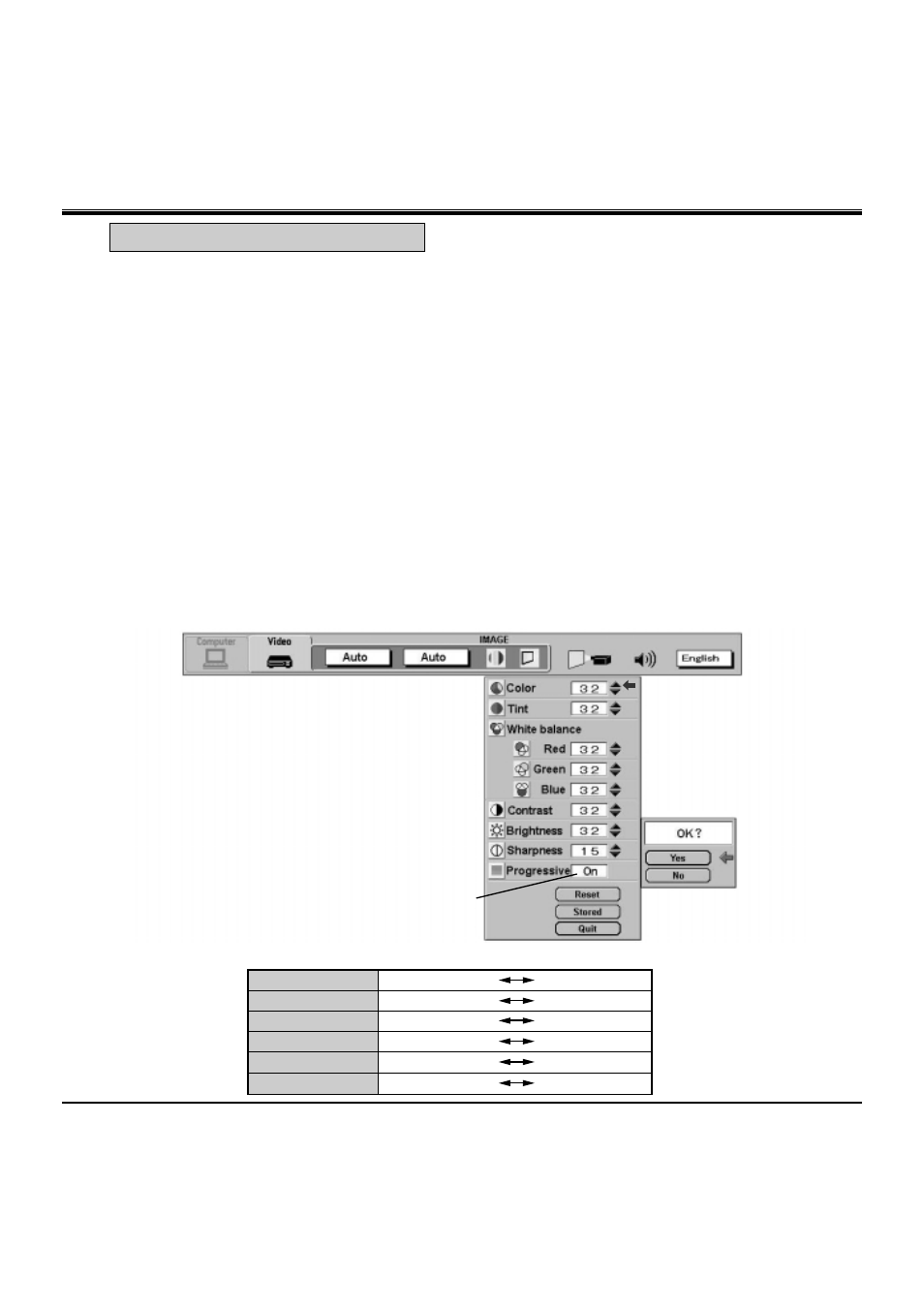 Picture image adjustment | BOXLIGHT MP-38t User Manual | Page 34 / 54