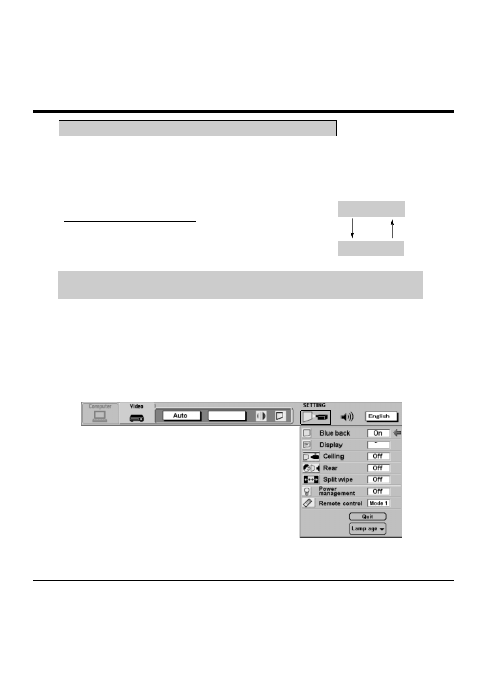Remote control code change (mode 1 or mode 2), Mode 1 mode 2 | BOXLIGHT MP-38t User Manual | Page 47 / 54