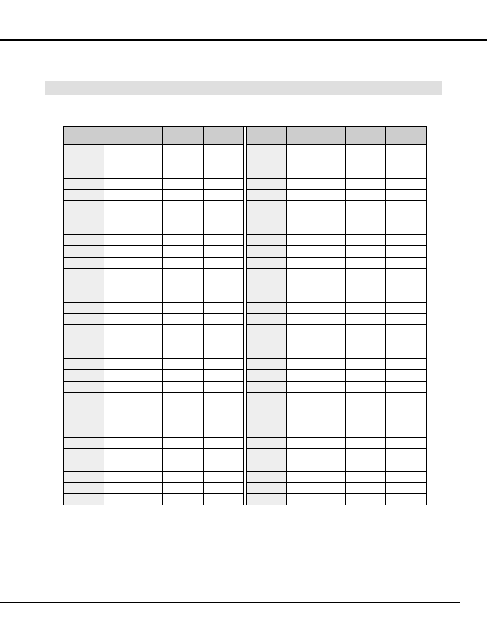 Computer input compatible computer specifications | BOXLIGHT XP-8t User Manual | Page 23 / 44