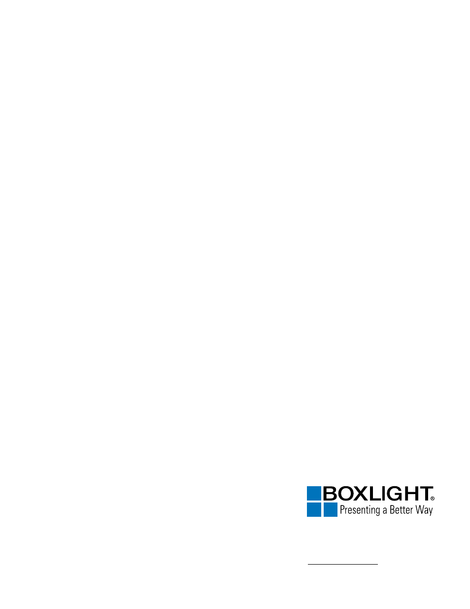 BOXLIGHT XP-8t User Manual | Page 44 / 44