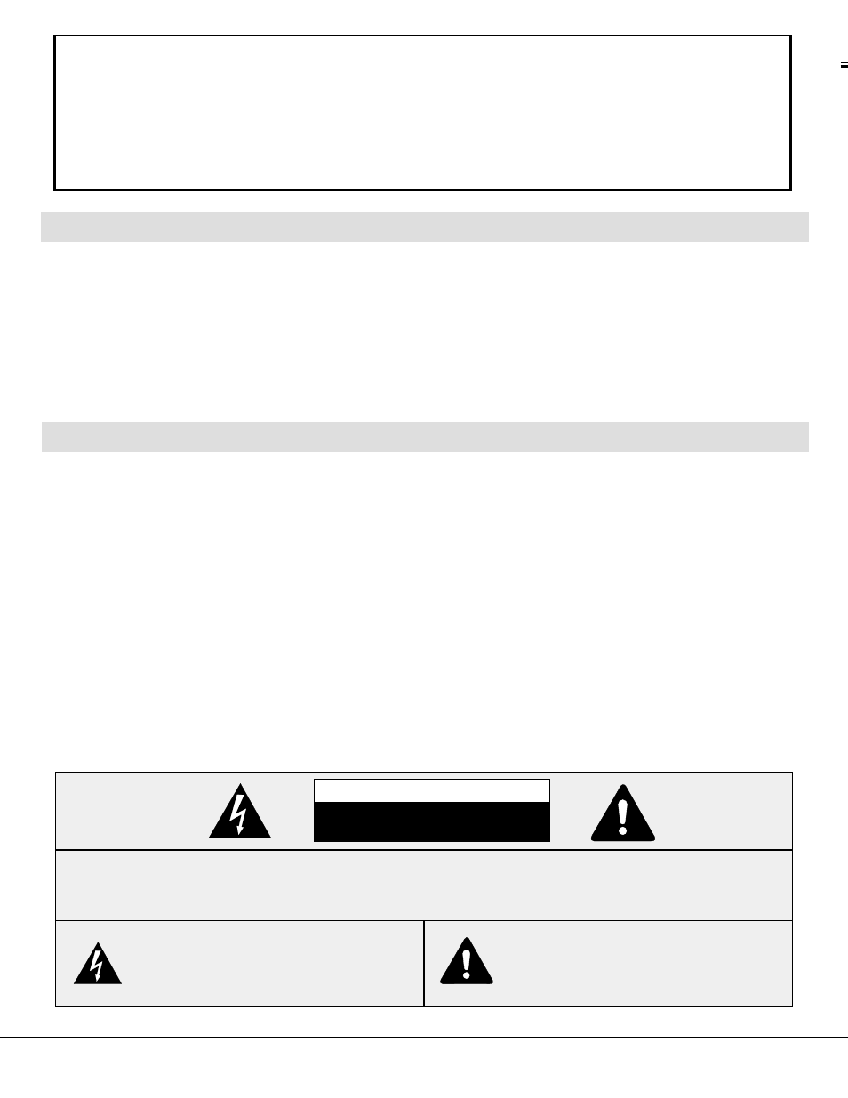 Safety precautions to the owner, Caution | BOXLIGHT FP-97t User Manual | Page 2 / 58