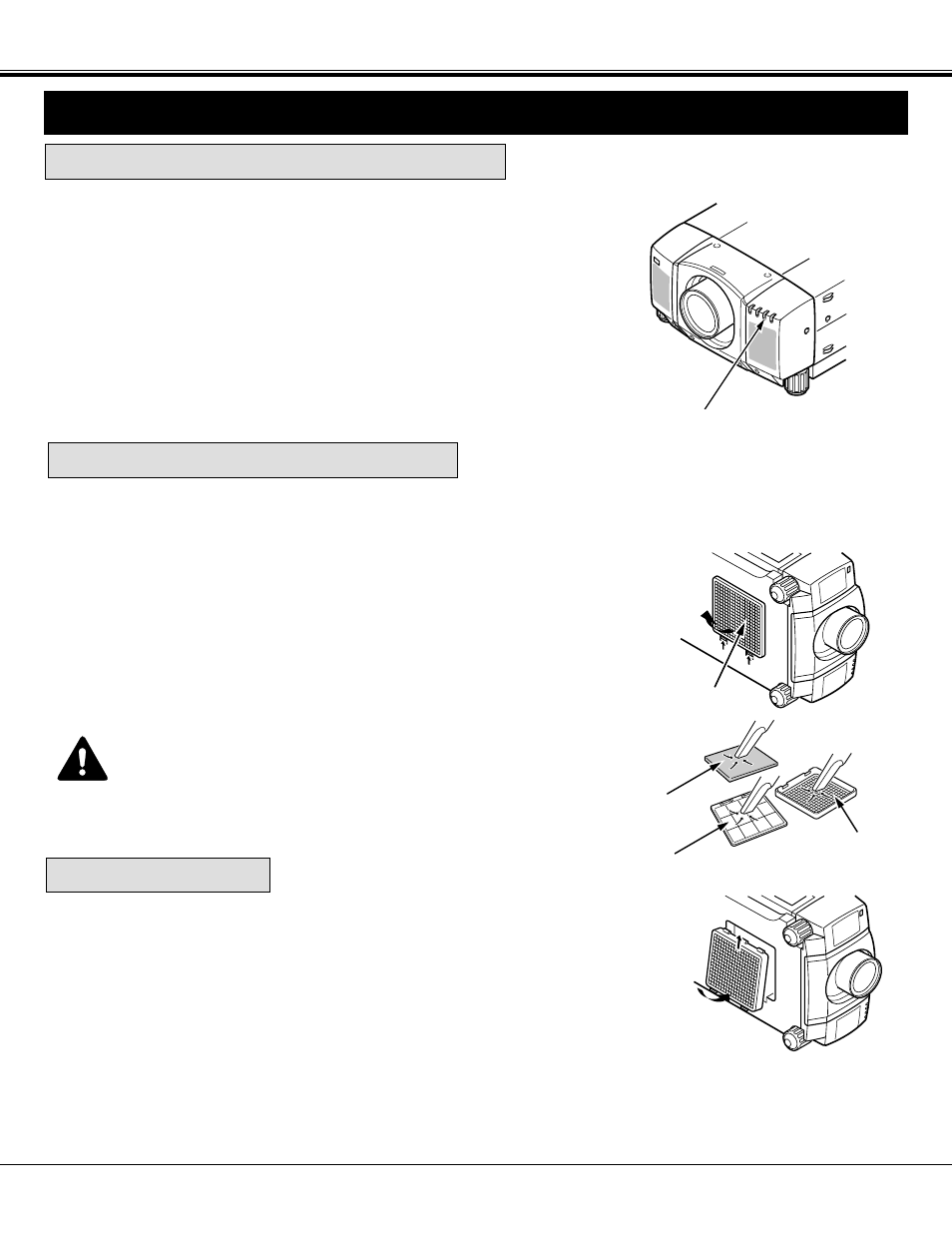 Appendix, Maintenance | BOXLIGHT FP-97t User Manual | Page 53 / 58