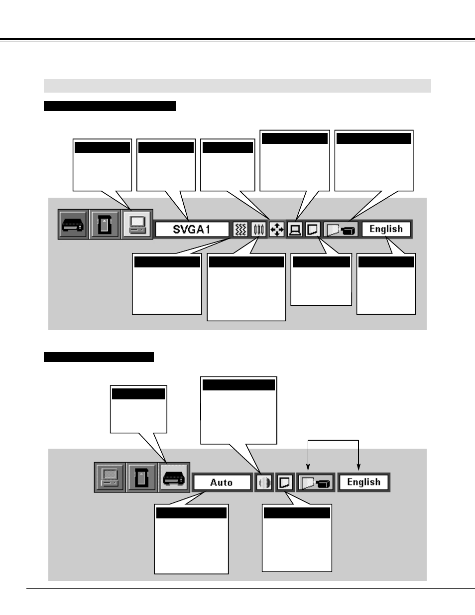 Before operation menu bar | BOXLIGHT CP-33t User Manual | Page 18 / 48