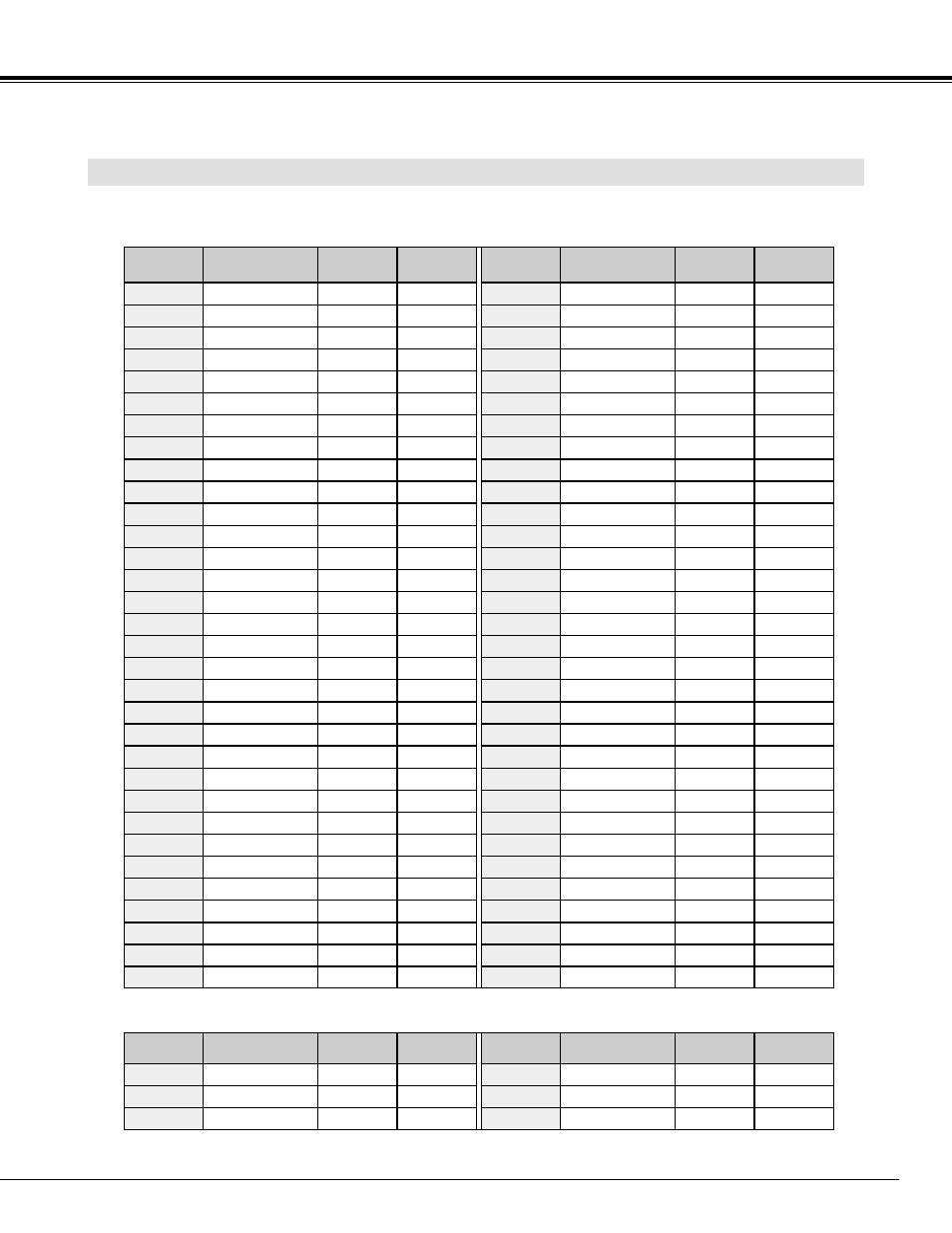 Computer input compatible computer specifications | BOXLIGHT CP-310t User Manual | Page 23 / 44