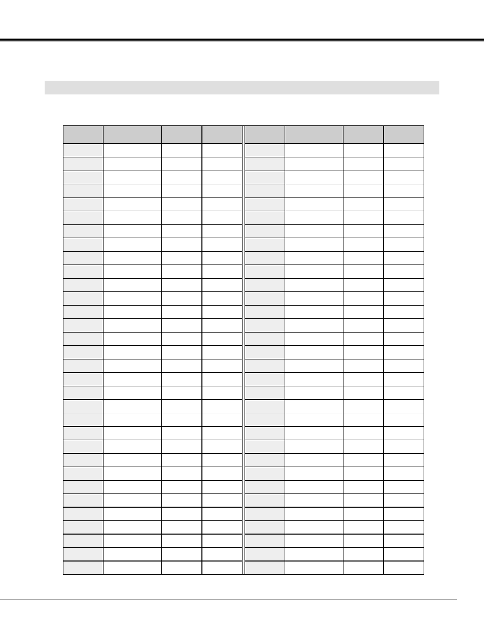 Computer mode compatible computer specifications | BOXLIGHT XP-5t User Manual | Page 23 / 40