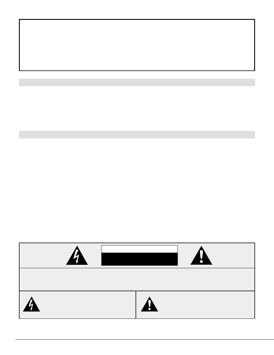 Caution | BOXLIGHT CP-11t User Manual | Page 2 / 38