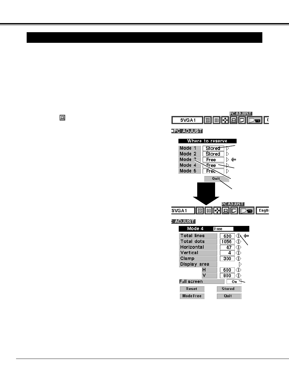 Pc adjustment | BOXLIGHT CP-11t User Manual | Page 24 / 38
