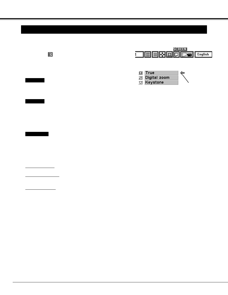 Picture screen adjustment, Computer mode | BOXLIGHT CP-11t User Manual | Page 28 / 38