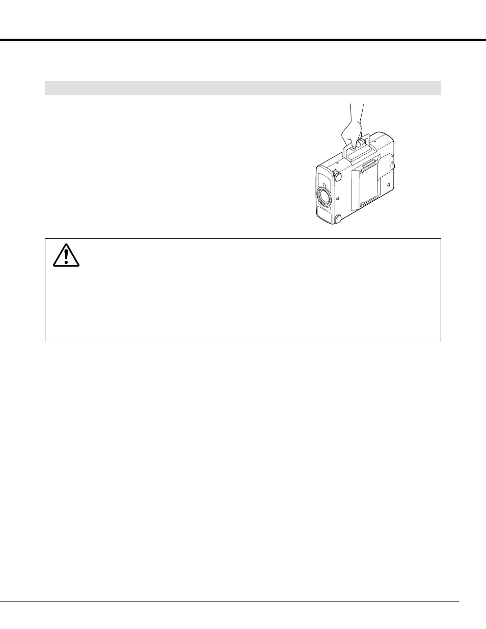 Preparation moving the projector | BOXLIGHT CP-11t User Manual | Page 9 / 38