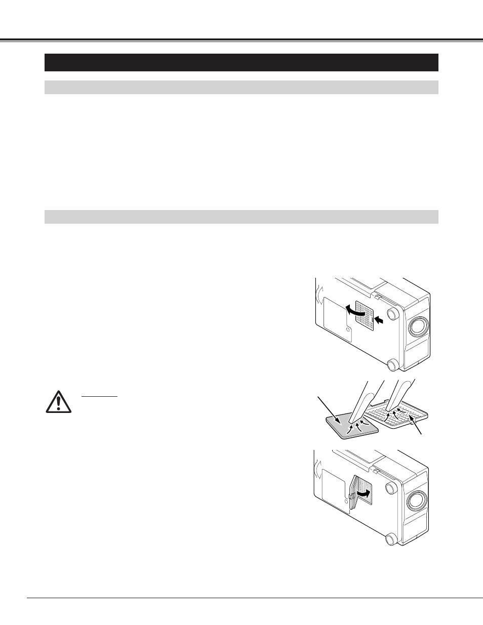 Maintenance | BOXLIGHT CP-15t User Manual | Page 42 / 48