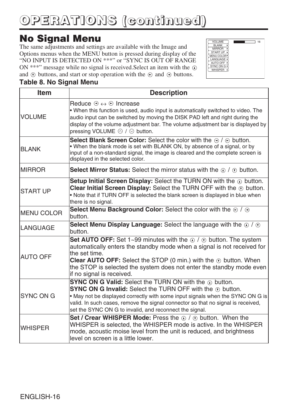 BOXLIGHT CP-635i User Manual | Page 17 / 26