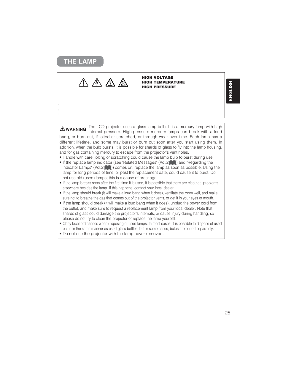 The lamp | BOXLIGHT CP322ia User Manual | Page 26 / 55