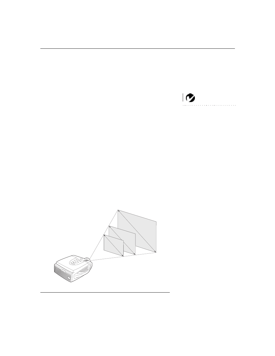 Heading1 - setting up the projector, Setting up the projector | BOXLIGHT MP-350m User Manual | Page 12 / 69