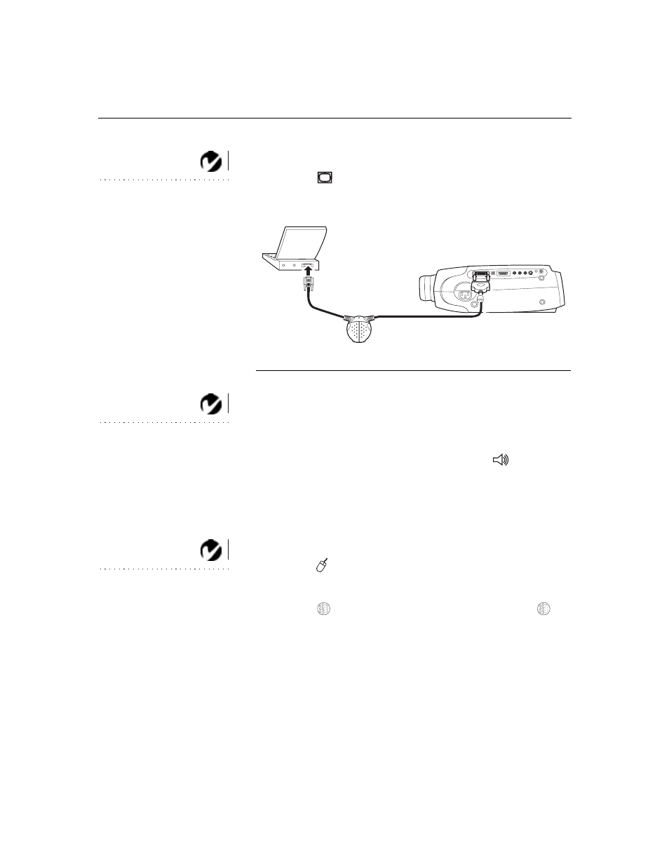 Heading2 - connecting a laptop computer, Connecting a laptop computer | BOXLIGHT MP-350m User Manual | Page 15 / 69