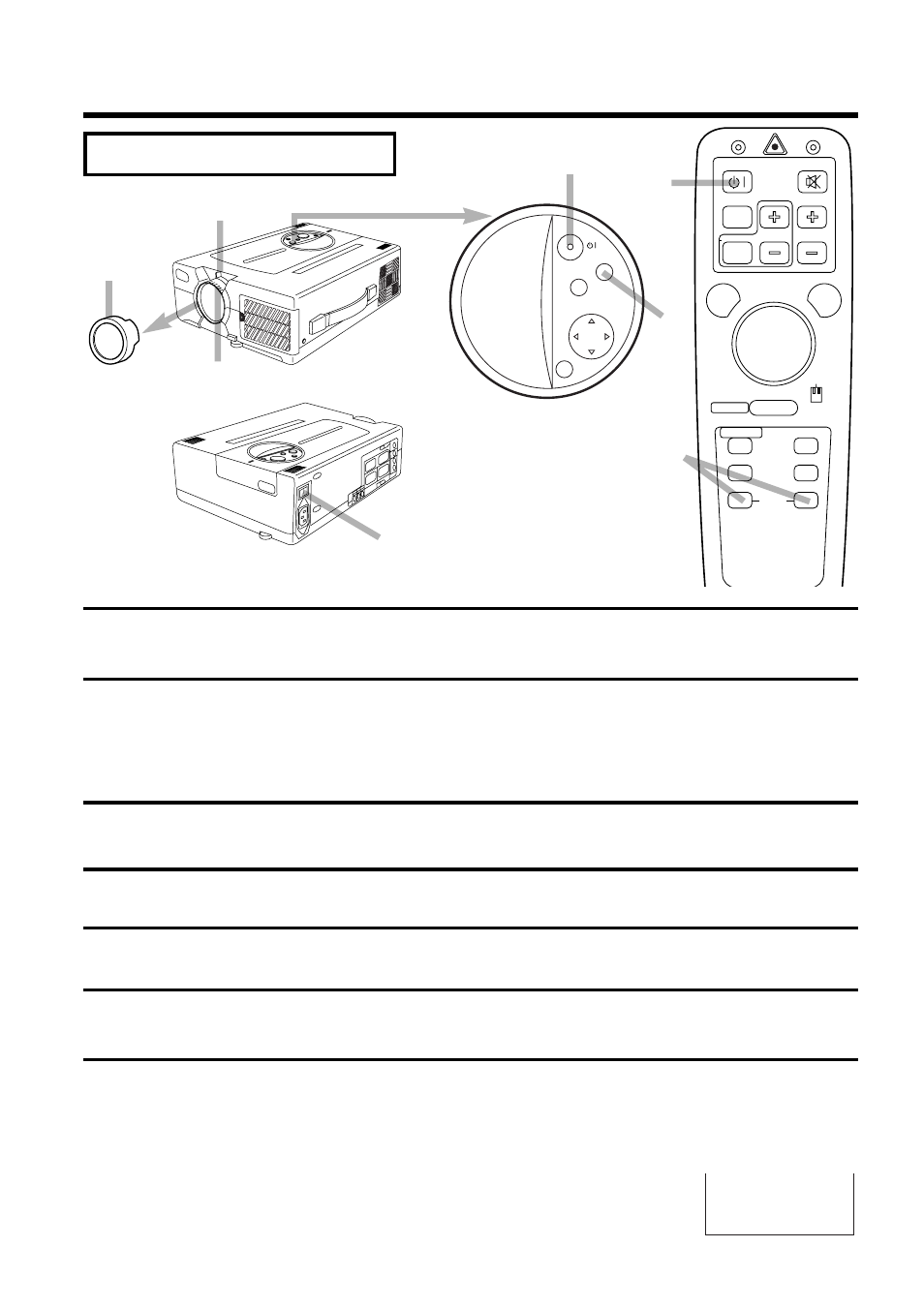 Basic operations, Power on all connected equipment, Press the standby/on button | Adjust focus using the projection lens focus ring, Remove the lens cap | BOXLIGHT MP-93i User Manual | Page 12 / 32