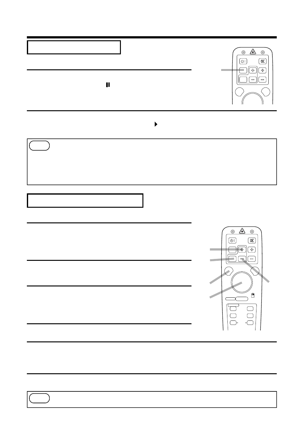 Basic operations (continued), Magnifying function, Freeze function | Press the magnify + button, Press the magnify - button, Press the position on button, Press magnify off button, Press the freeze button | BOXLIGHT MP-93i User Manual | Page 14 / 32