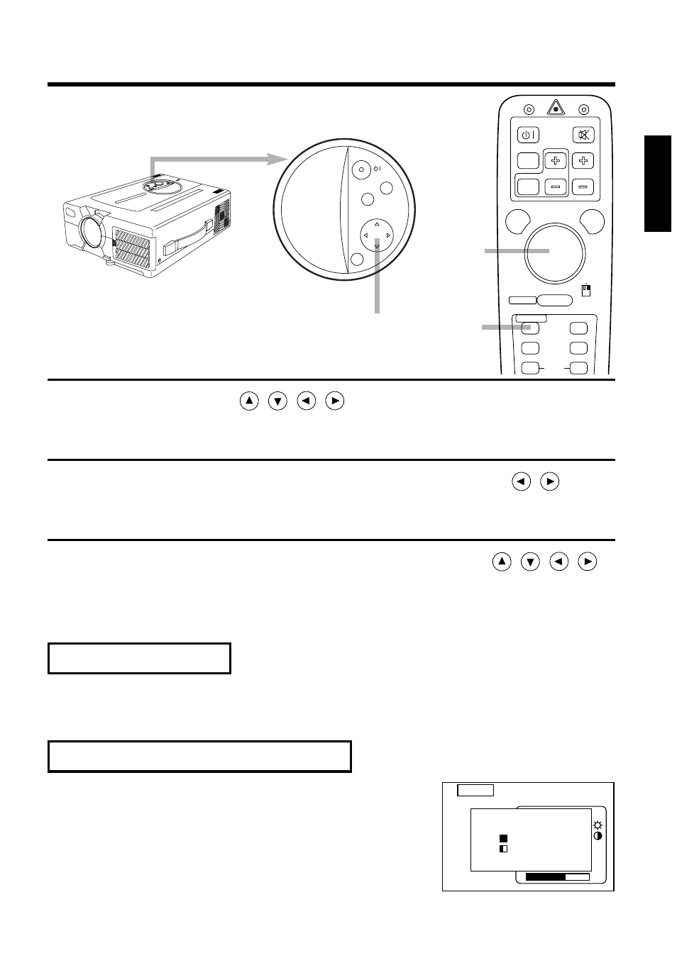 Adjustments and functions, 15 english | BOXLIGHT MP-93i User Manual | Page 15 / 32