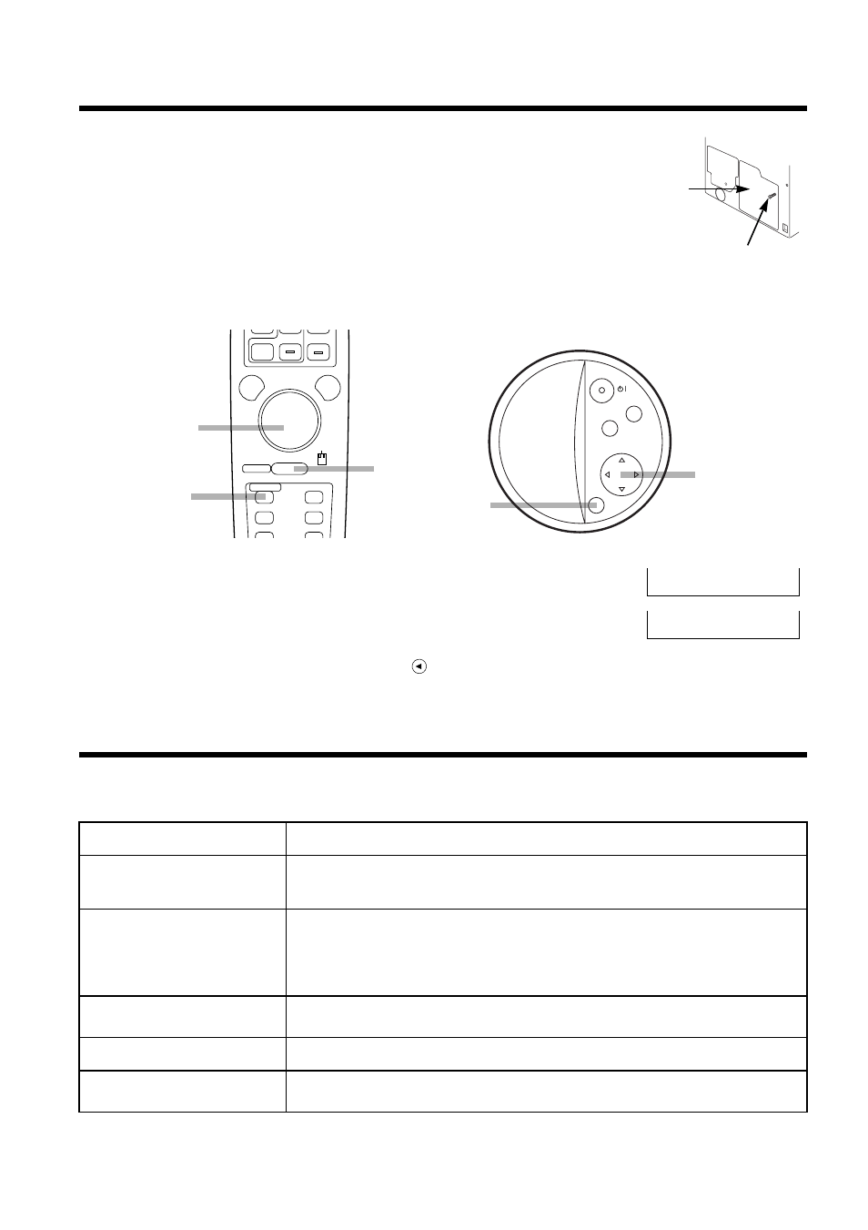 5lamp, Message table, Continued) | On-screen display, Install the lamp cover and fix it using screws, Reset the lamp time | BOXLIGHT MP-93i User Manual | Page 30 / 32