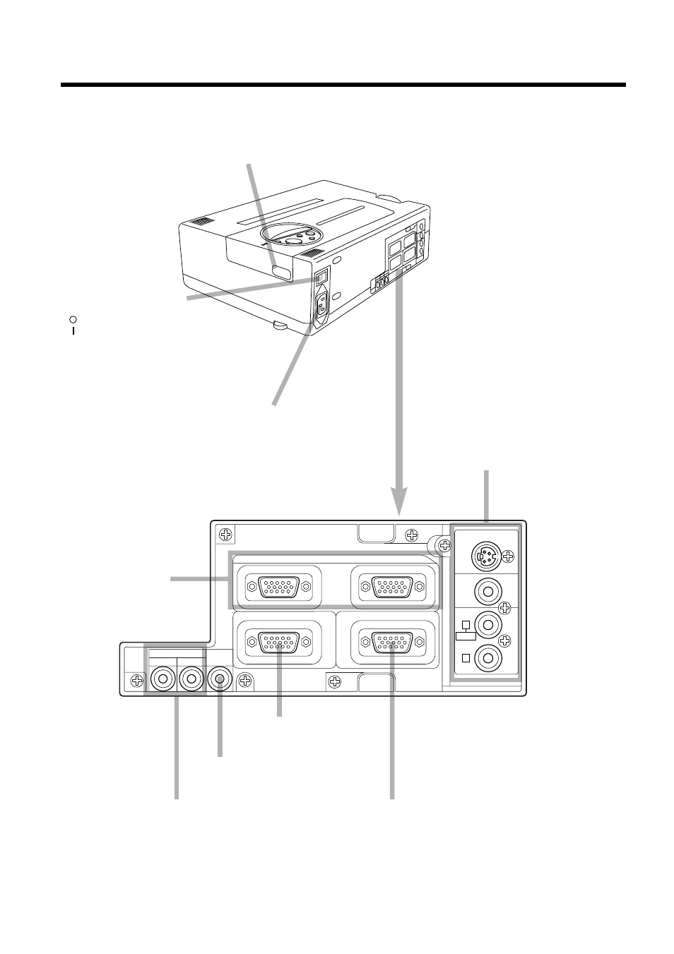 Names and functions of each part (continued) | BOXLIGHT MP-93i User Manual | Page 8 / 32