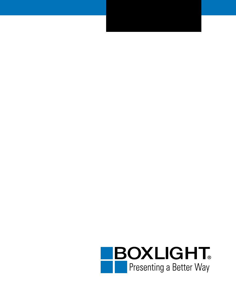 BOXLIGHT MP-25t User Manual | 52 pages