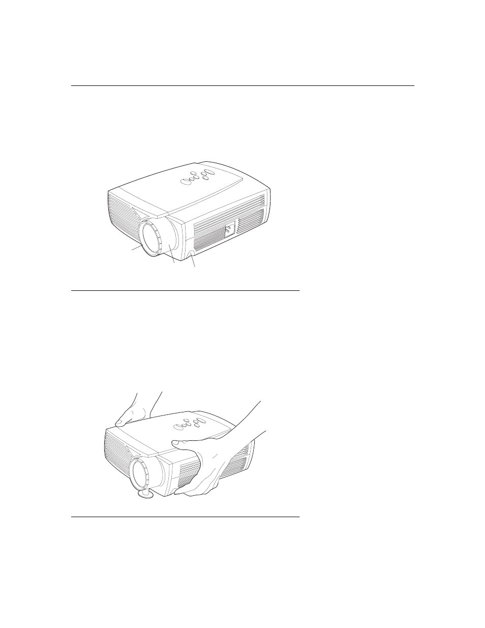Heading2 - adjusting the projector, Adjusting the projector | BOXLIGHT CD-450m User Manual | Page 29 / 70