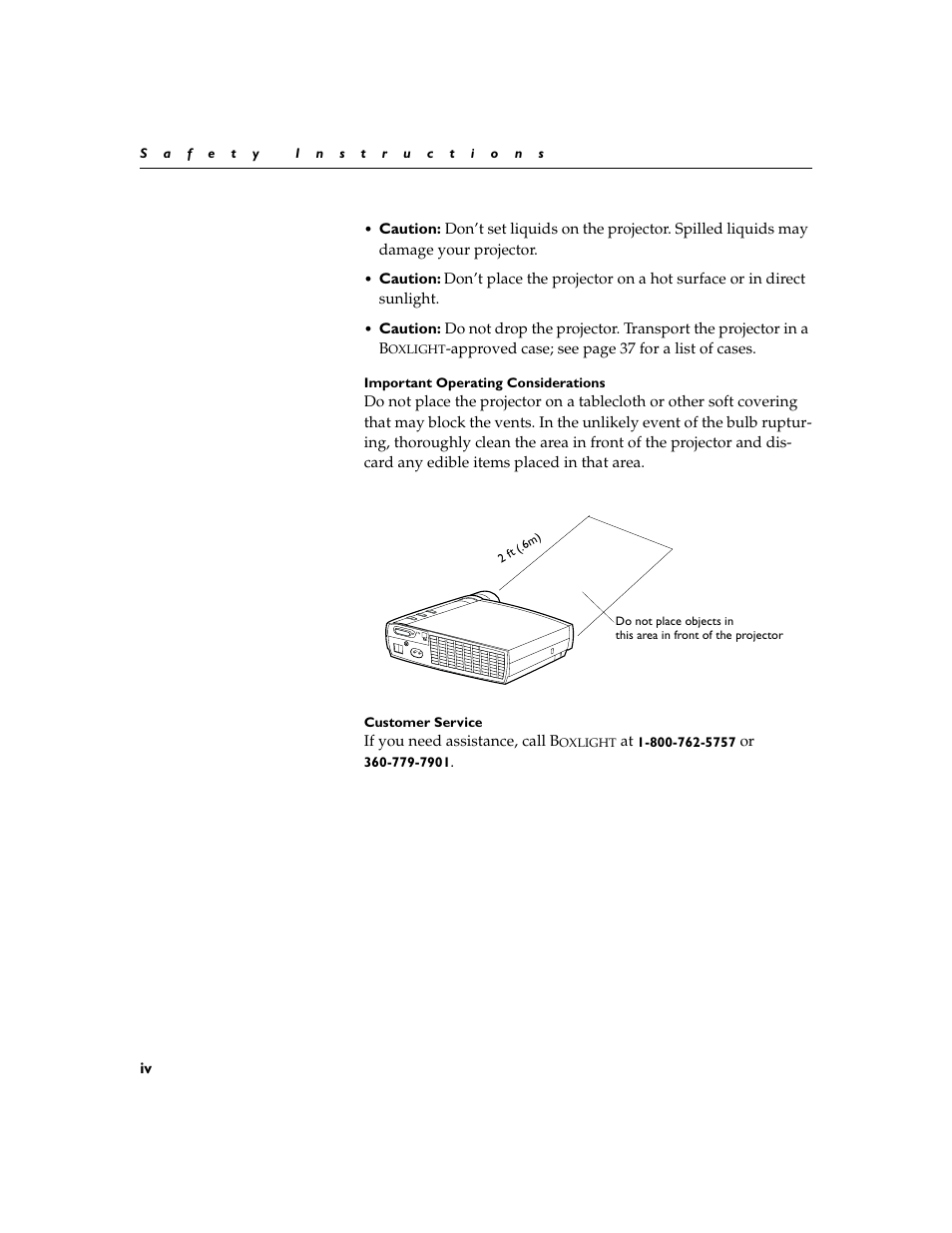 BOXLIGHT XD-10m User Manual | Page 8 / 58