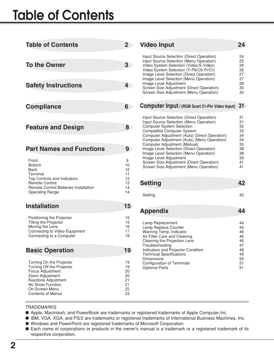 BOXLIGHT Matinee 1HD User Manual | Page 2 / 52