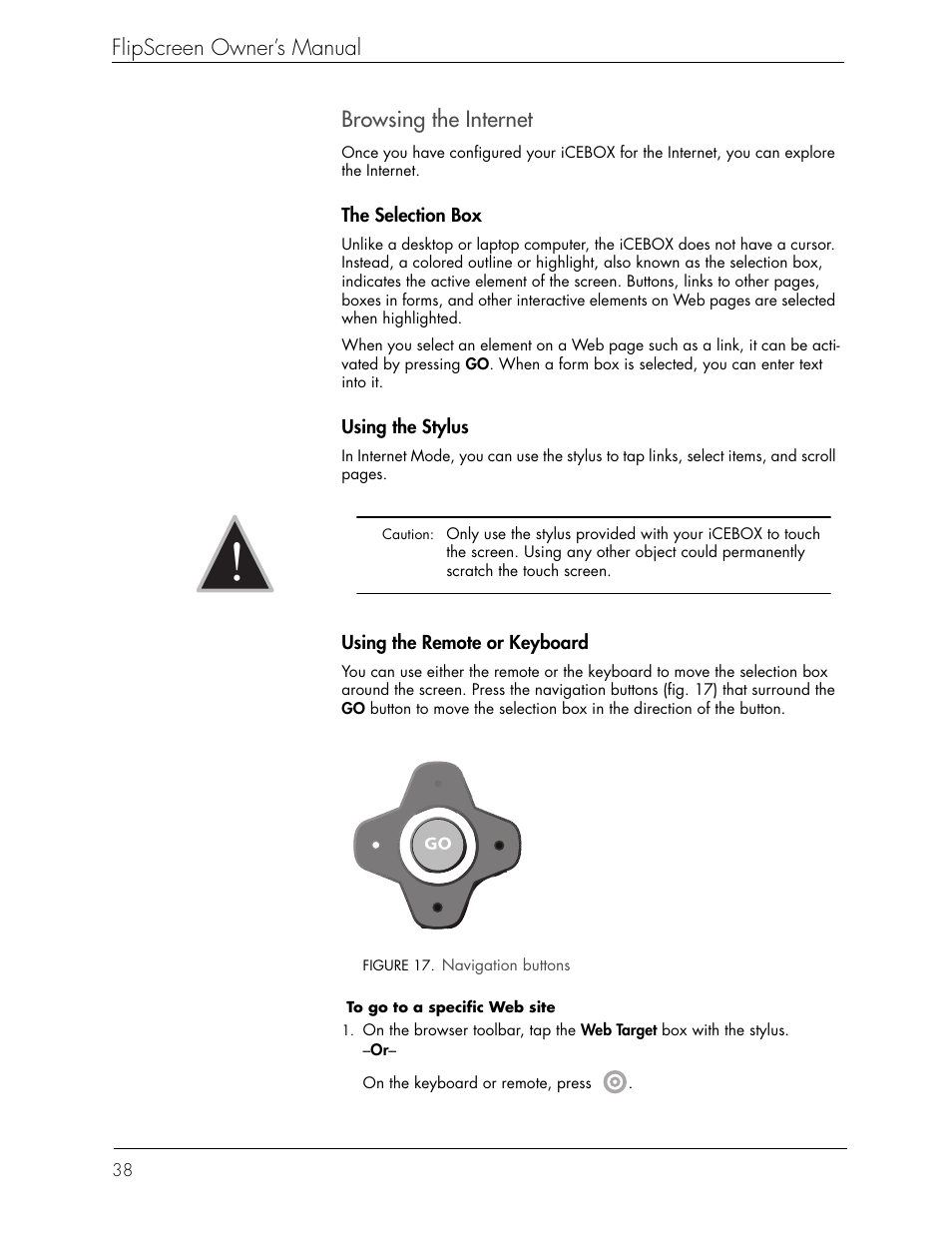 Beyond Icebox Flipscreen User Manual | Page 44 / 75