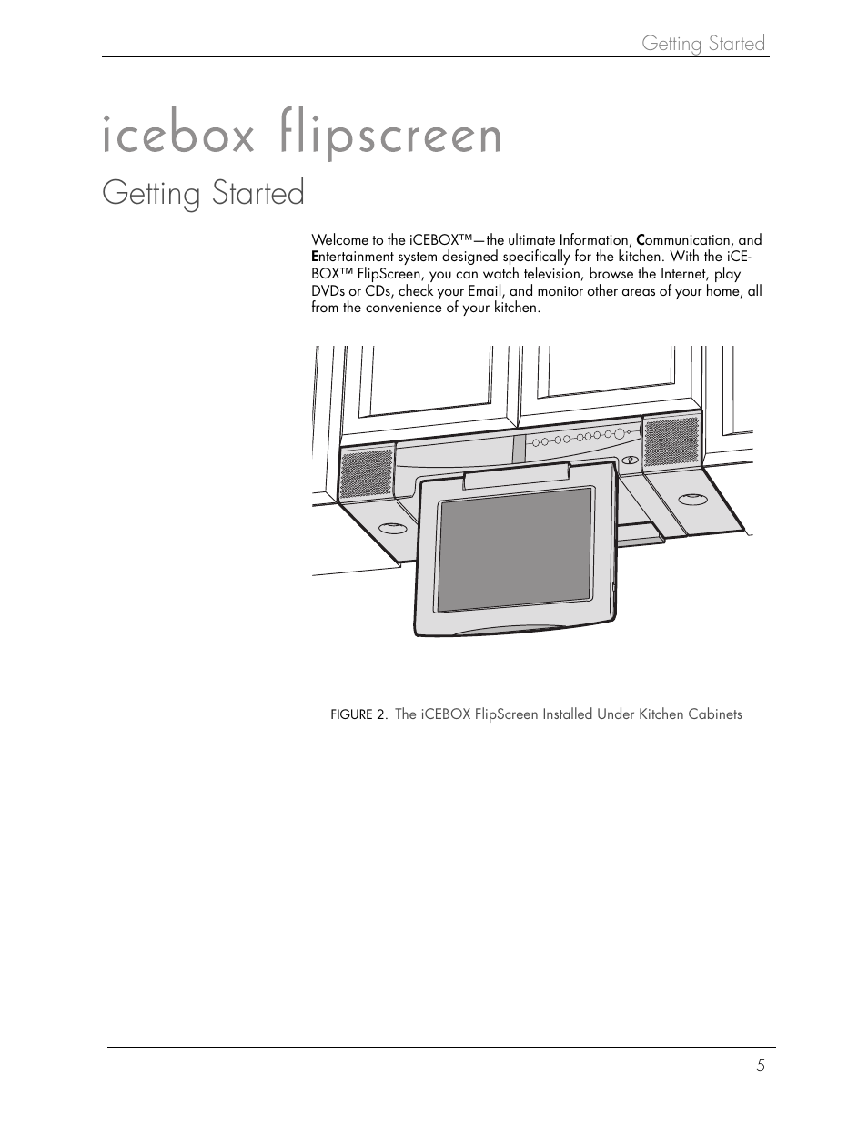 Getting started | Beyond FlipScreen User Manual | Page 11 / 73