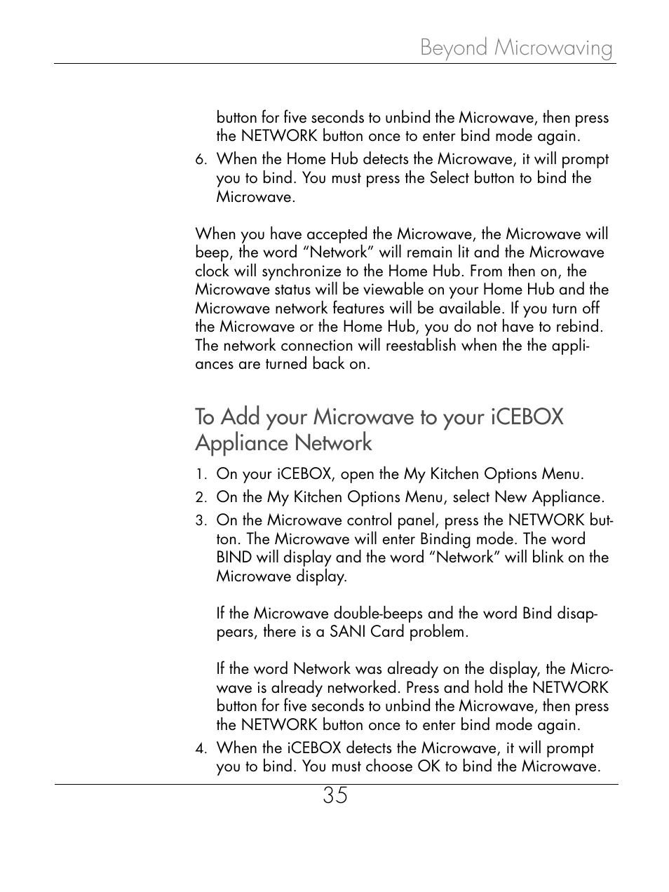 Beyond microwaving 35 | Beyond Microwace Oven User Manual | Page 37 / 86