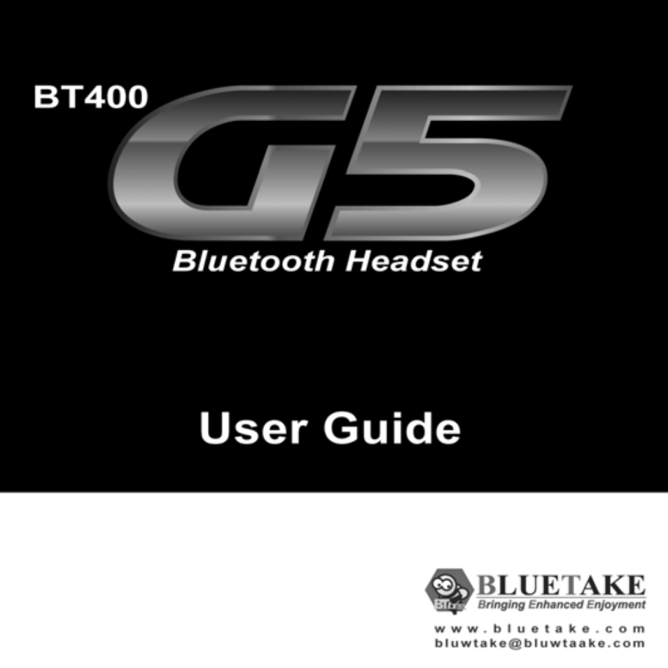 Bluetake Technology BT400 G5 User Manual | 14 pages