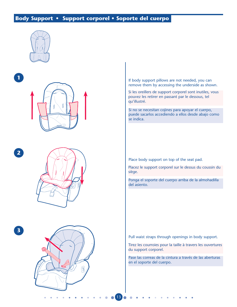 Graco Blossom User Manual | Page 13 / 36