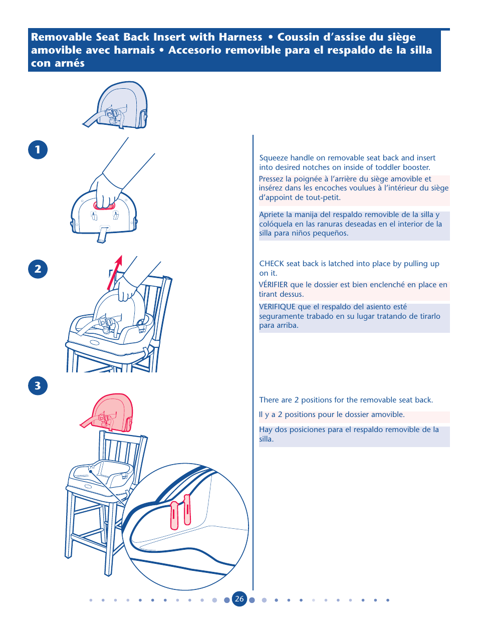 Graco Blossom User Manual | Page 26 / 36