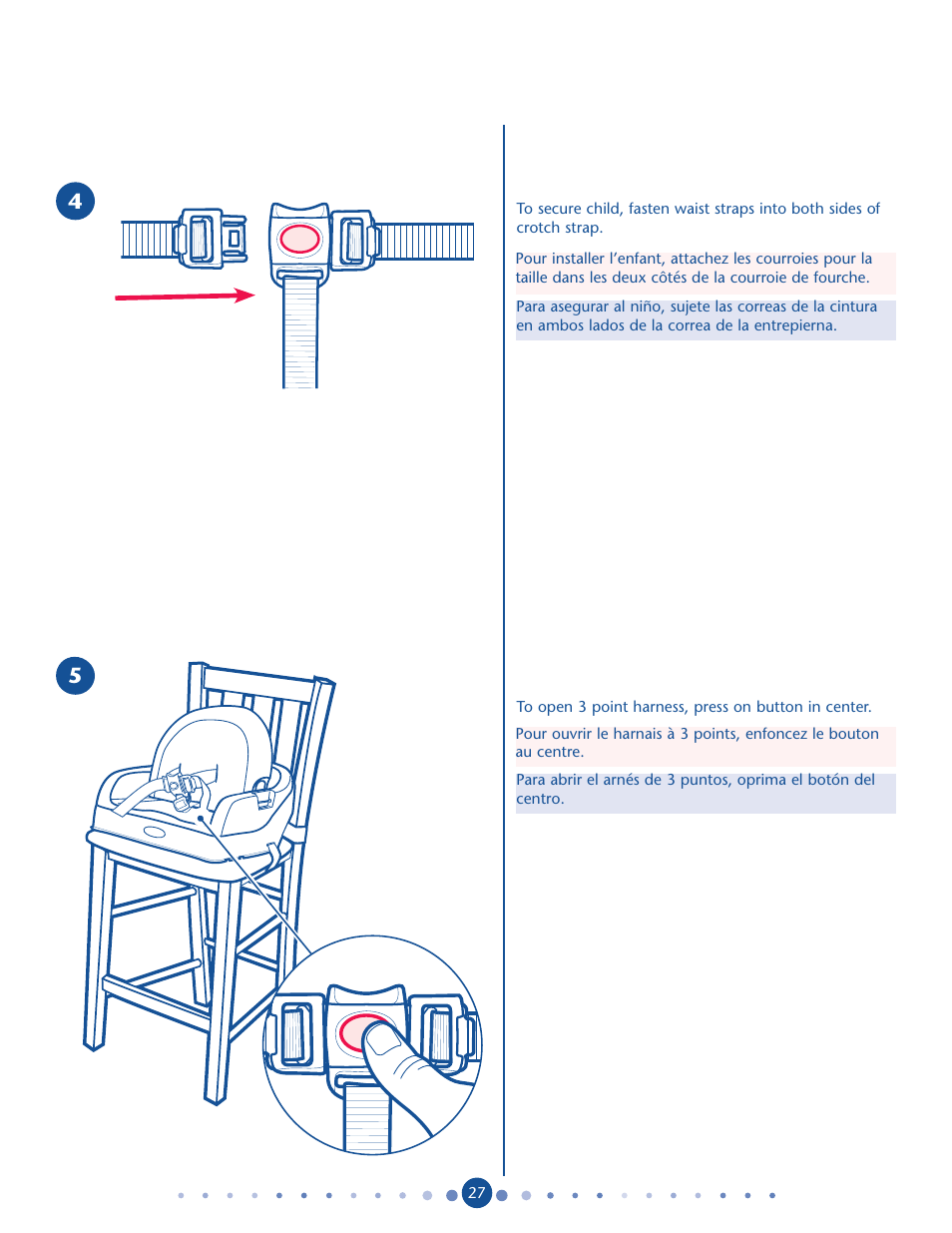 Graco Blossom User Manual | Page 27 / 36