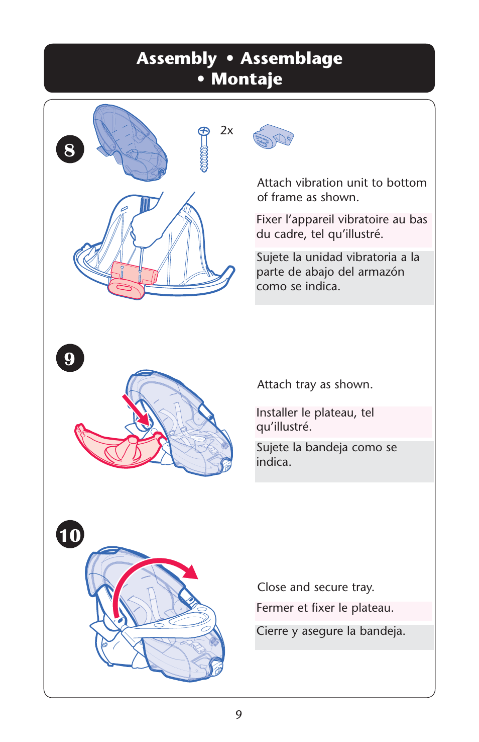 Ssembly s | Bebe Sounds Silhouette User Manual | Page 9 / 44
