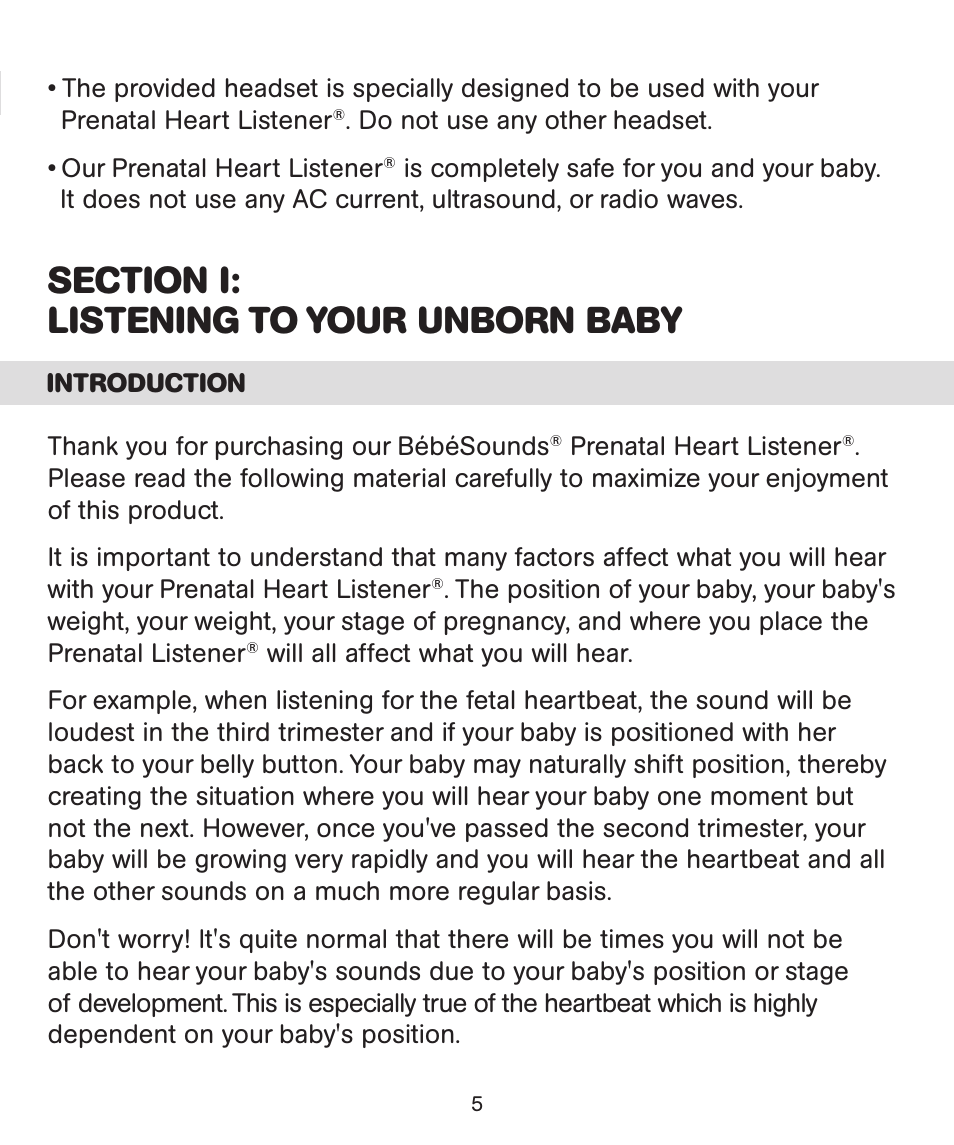 Bebe Sounds Be005 User Manual | Page 5 / 61