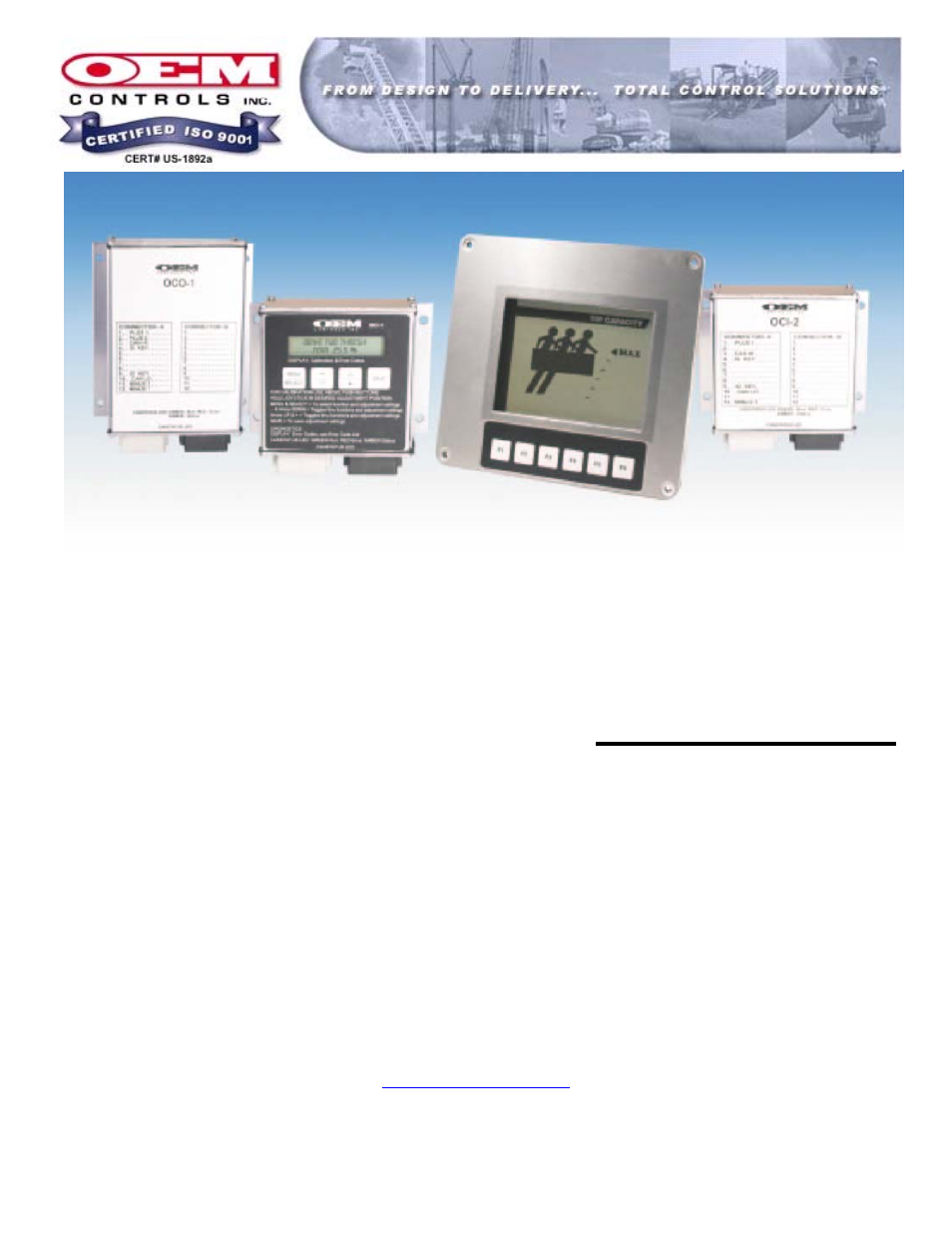 OEM Controls CANBus Product Line User Manual | 38 pages