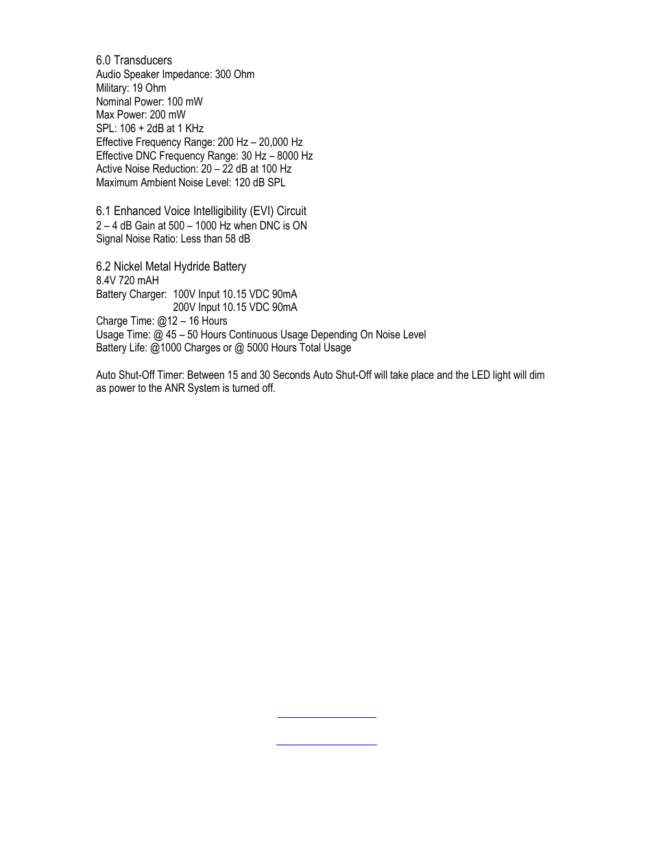 Pilot USA PA-1779T User Manual | Page 6 / 6