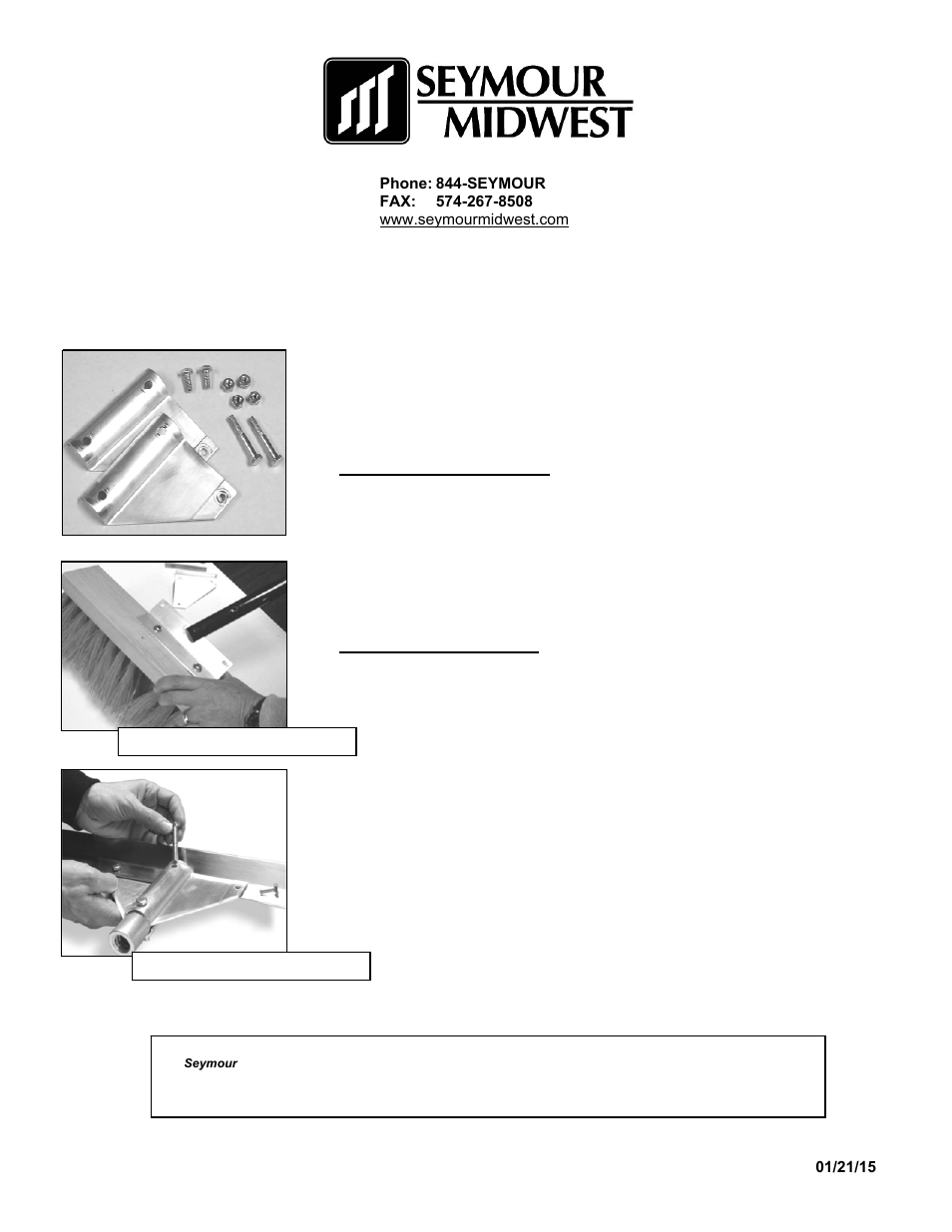 Seymour Midwest Gusset Bracing(PK90081) User Manual | 1 page