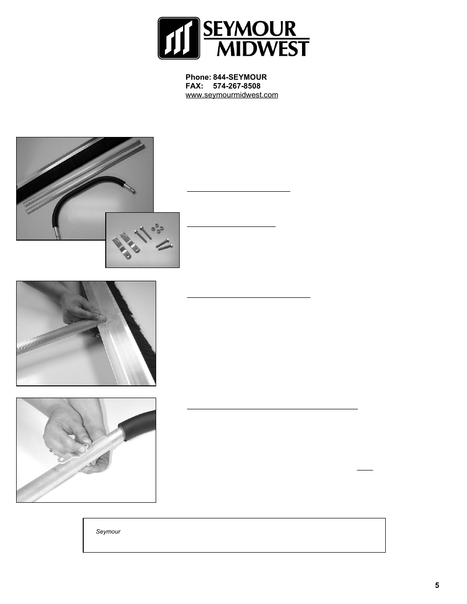 Seymour Midwest Monster Broom(PK90091) User Manual | 2 pages