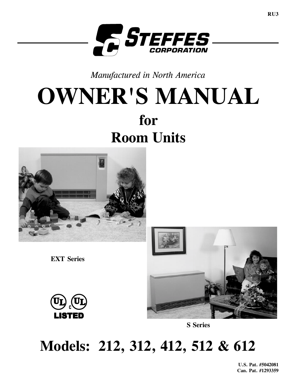 Steffes 612EXT Owner & Installers Manual User Manual | 28 pages
