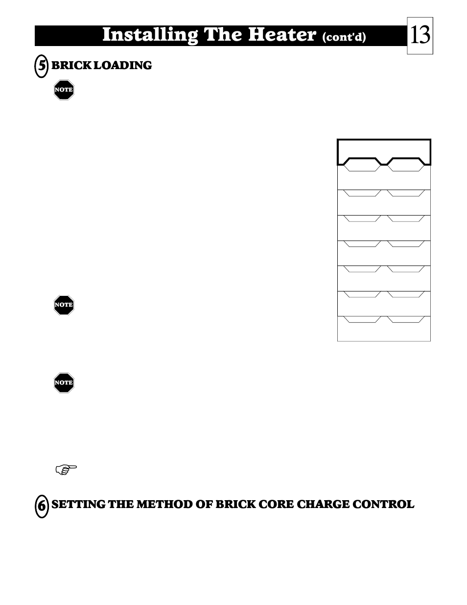 Installing the heater | Steffes 2006 User Manual | Page 14 / 35