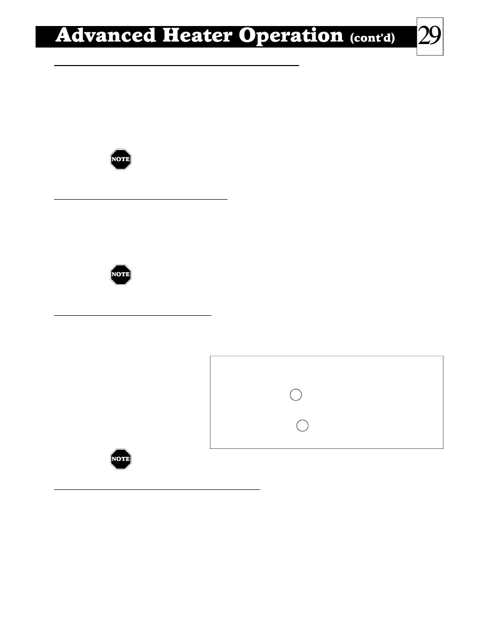 Advanced heater operation, Cont'd) | Steffes 2006 User Manual | Page 30 / 35
