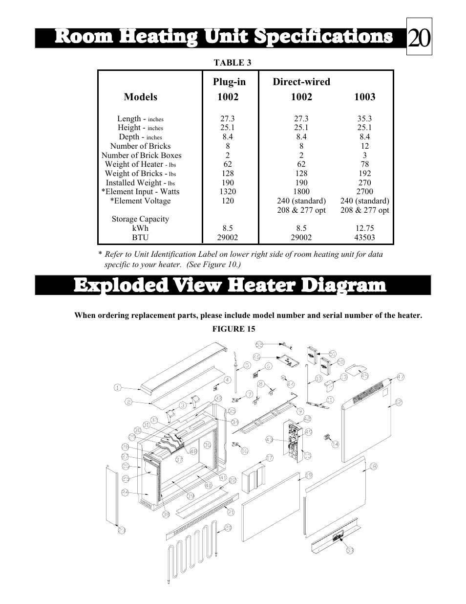 Exploded | Steffes 1003 User Manual | Page 21 / 32