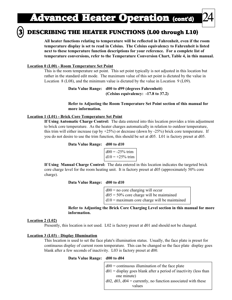 Steffes 1003 User Manual | Page 25 / 32